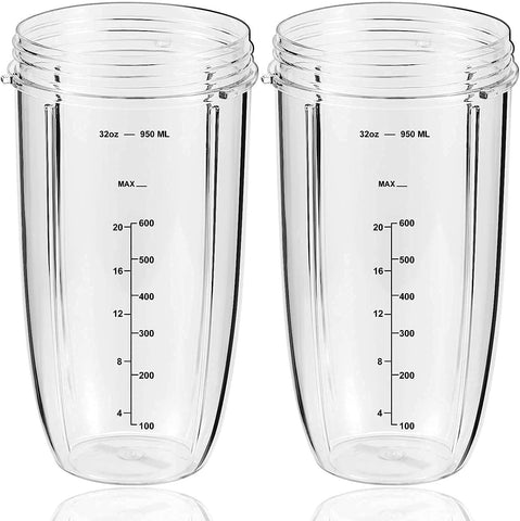 MEET JUICE 32oz cup front view for NutriBullet, durable daily use.