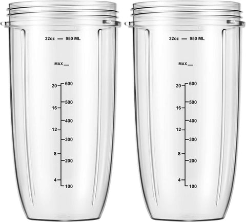 MEET JUICE 32oz cup side view highlights easy pouring.