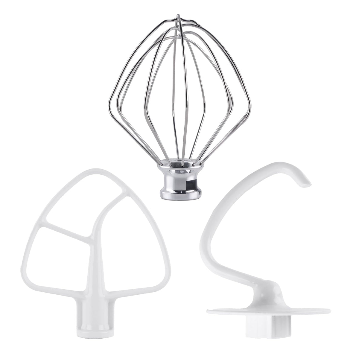 MEET JUICE 3-piece attachments ready for KitchenAid tilt-head mixers, expanding your cooking possibilities.