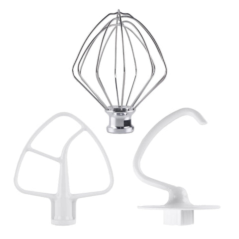 MEET JUICE 3-piece attachments ready for KitchenAid tilt-head mixers, expanding your cooking possibilities.