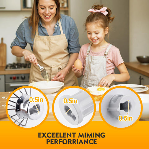 MEET JUICE K45DH dough hook for easy kneading of bread and pizza dough.