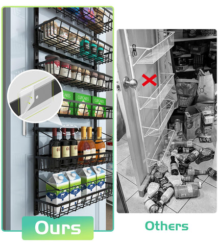 Mefirt 52-inch height for efficient vertical storage.
