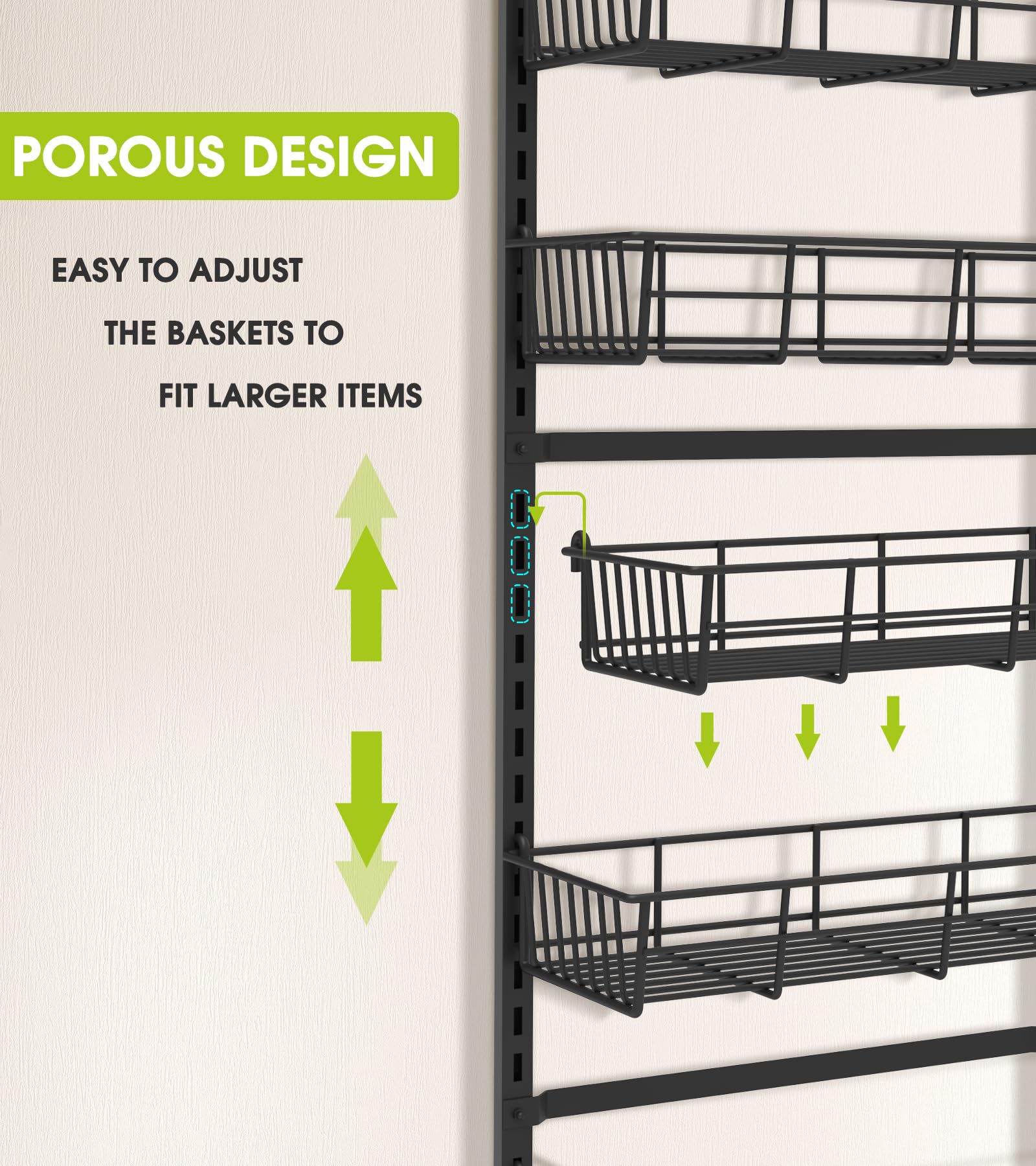 Mefirt door hooks and adhesive tape enhance stability during use.