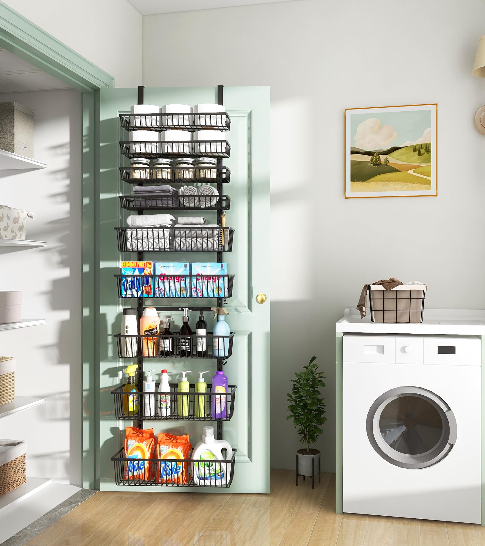 Mefirt pantry dimensions support tall items with door clearance