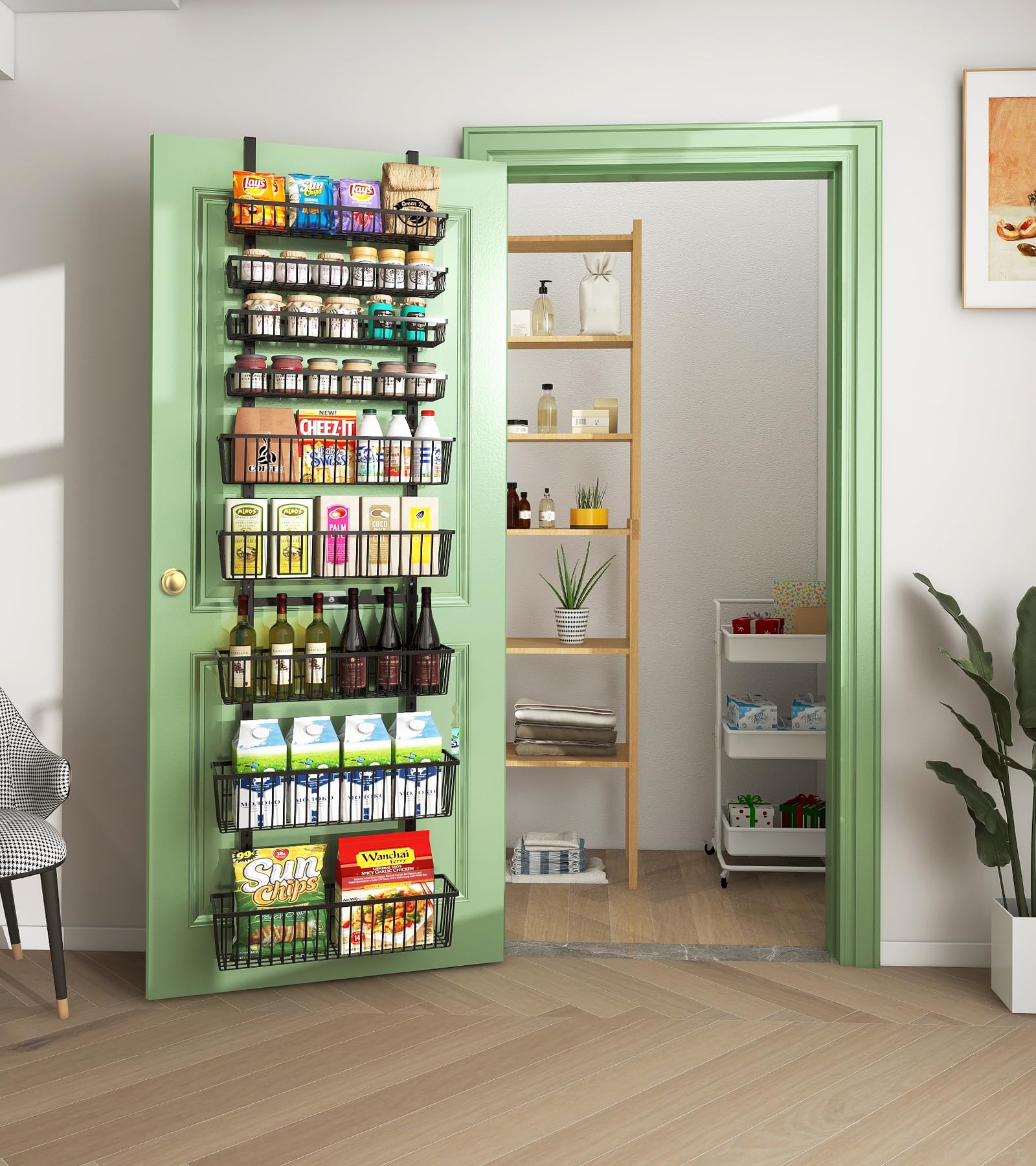 Mefirt versatile storage for kitchen, bathroom, pantry, laundry