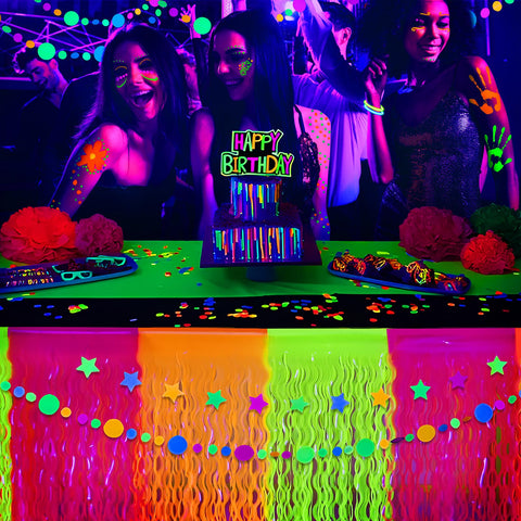 Mega-L Glow neon decorations spark vibrant photo moments at celebrations.