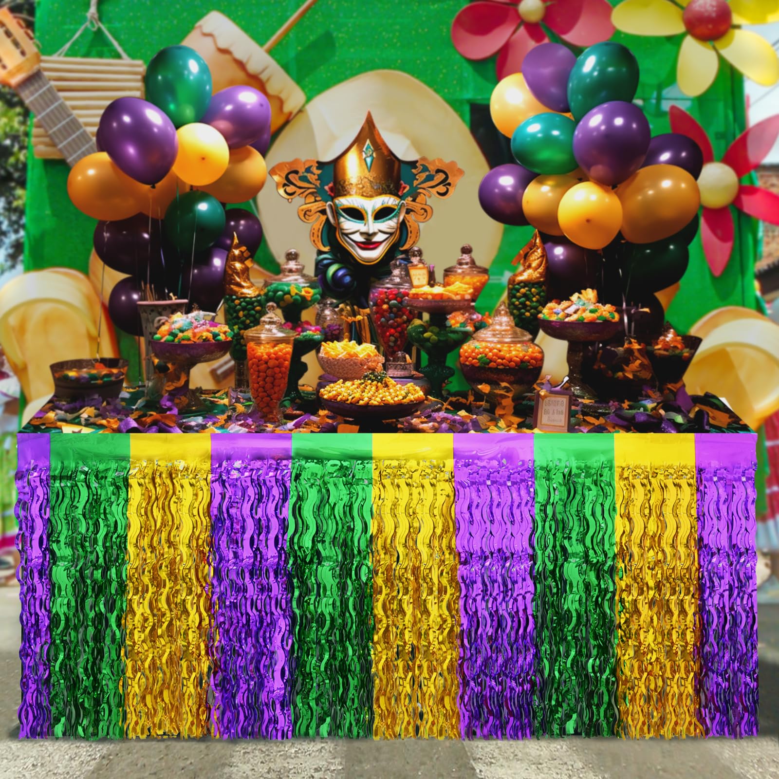 Mega-Loopolis durable lightweight foil material supports reuse at future events.