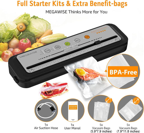 Megawise moist-dry modes deliver versatile food preservation options.