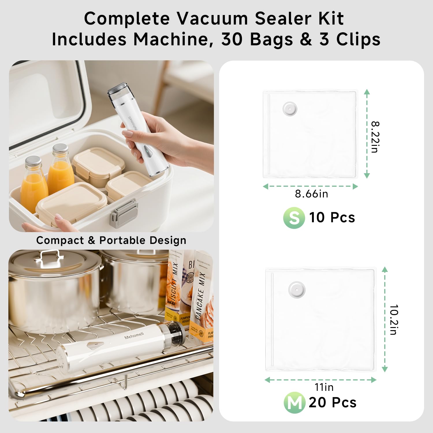 Mehomeli easy-clean design for simple maintenance after sealing.