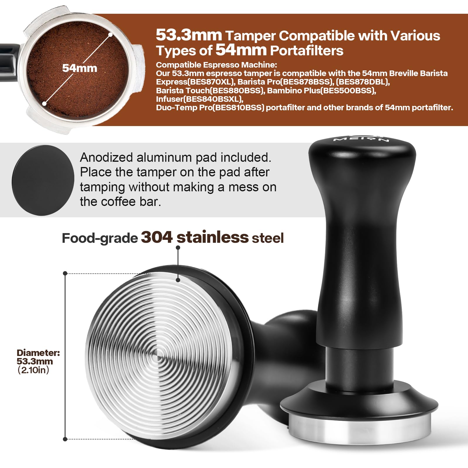 Meion ergonomic grip design for comfortable extended use