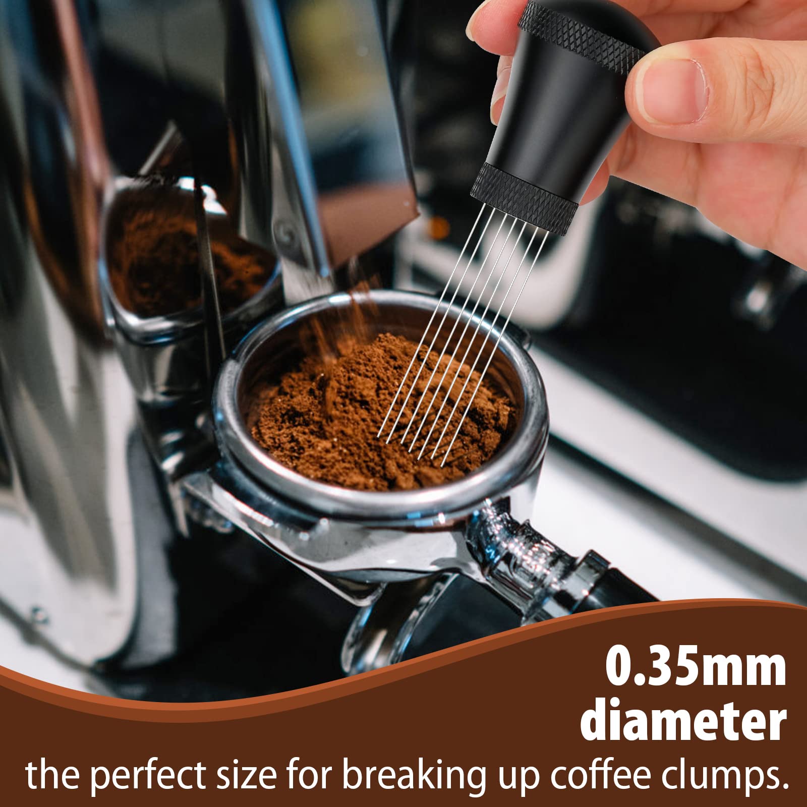 MEION WDT aluminum stand and handle provide sturdy, easy-to-clean design