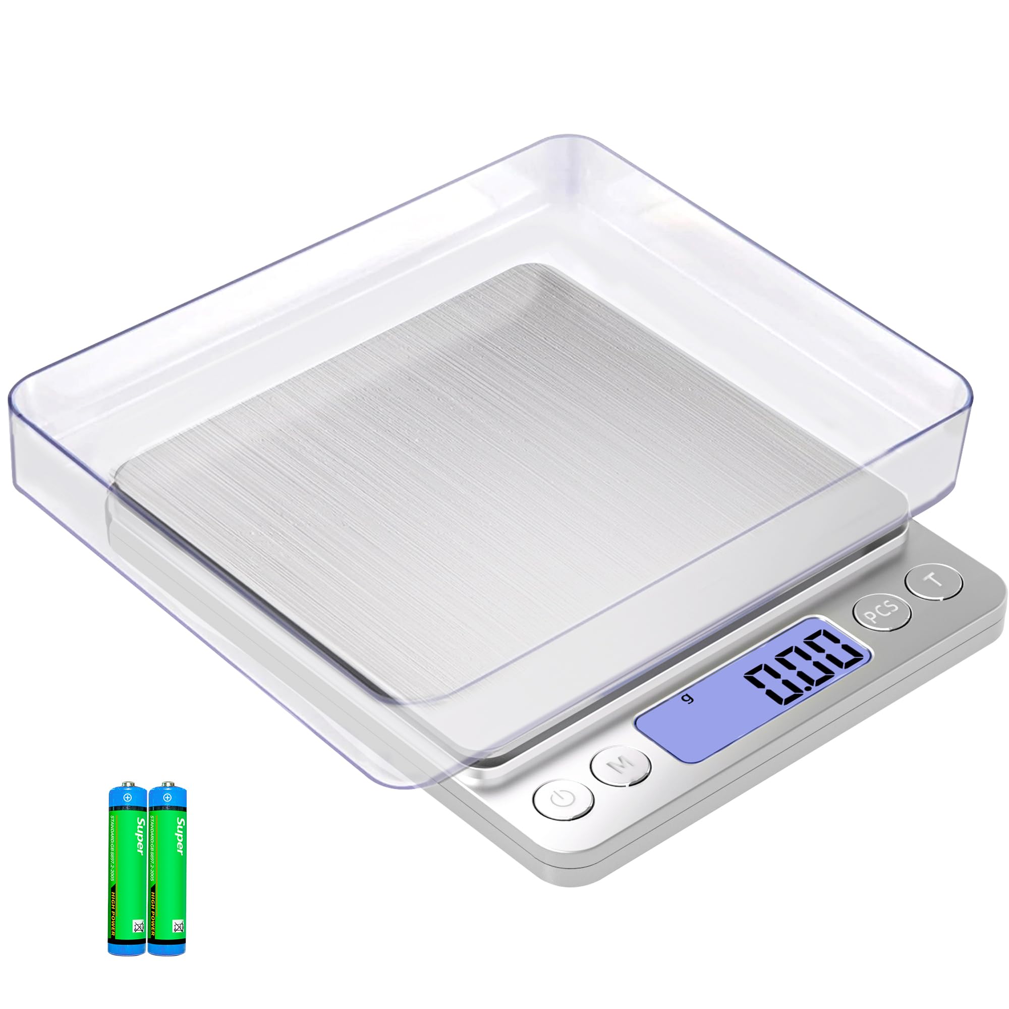 MEIYA gram scale with compact display for precise kitchen measurements