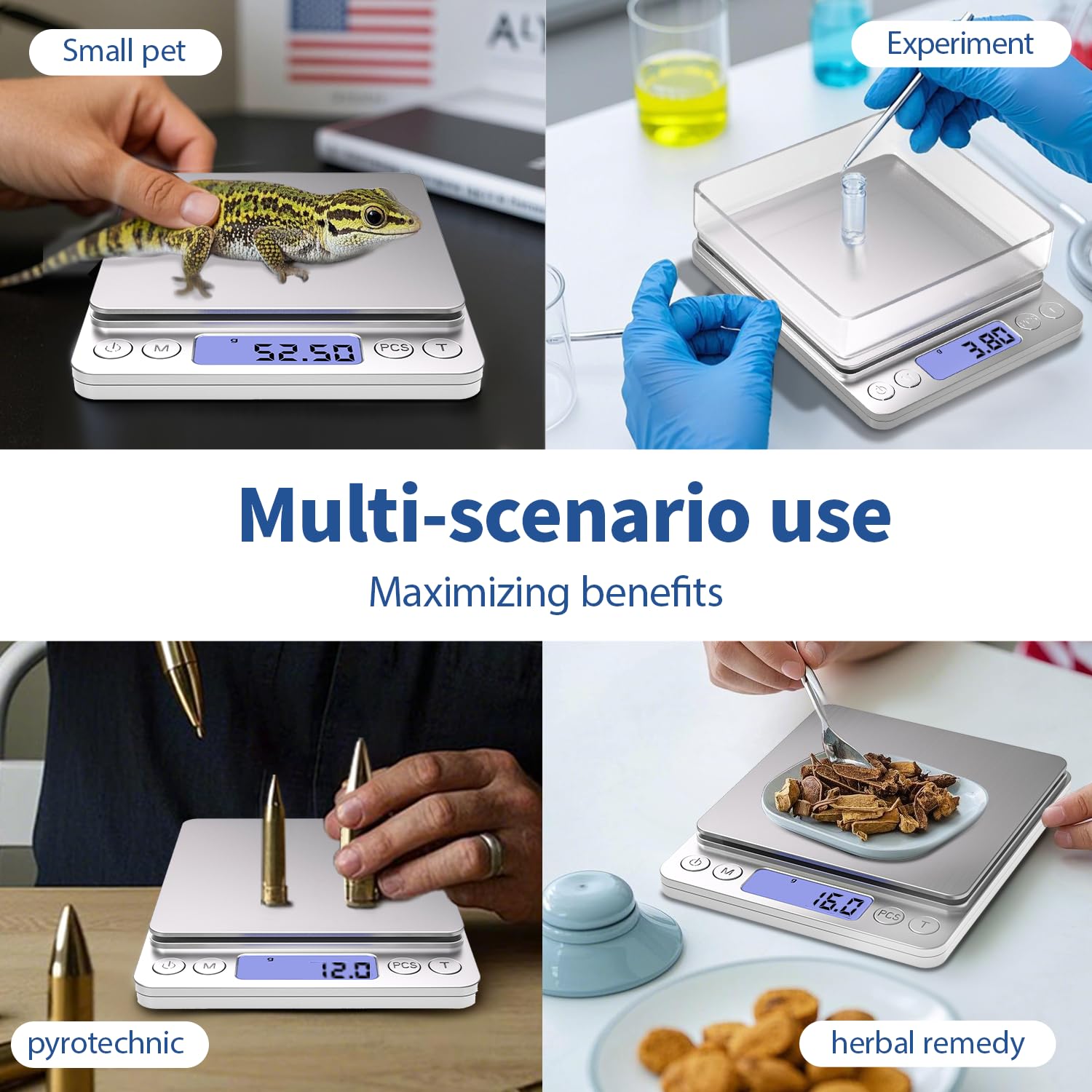 MEIYA scale supports baking, jewelry, and soap making