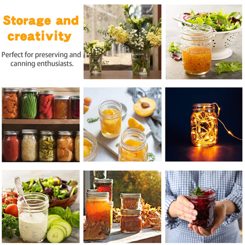 Dishwasher-safe Melcars mason jars simplify cleanup after canning