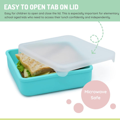 Melii BPA-free silicone storage option keeps meals safe and flexible.