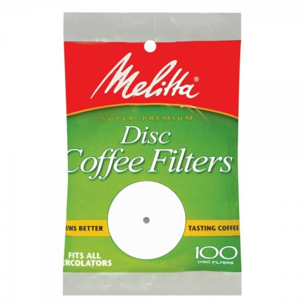 Melitta disc filters trap sediment for a cleaner cup and fuller flavor.