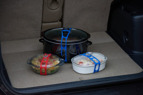 Durable silicone Mella Lid Latch ready for hot and cold use