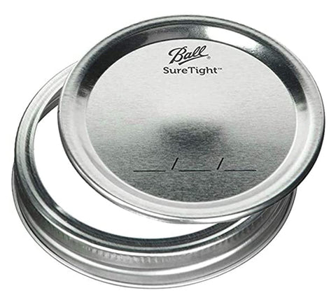 MEM WORLDSHOP Kerr Mason jar compatibility ensures quick lid replacement.