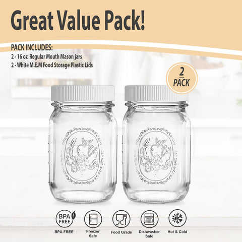 MEM WORLDSHOP leak-proof sealing rings ensuring airtight freshness for preserved goods.