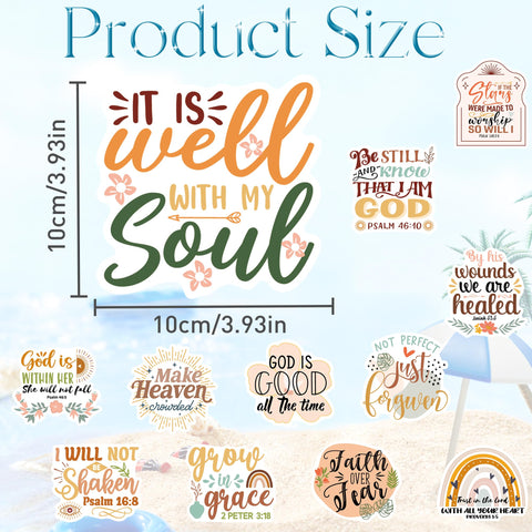 MENIFEND inspirational kitchen magnets enhance daily notes with elegant Bible verses.