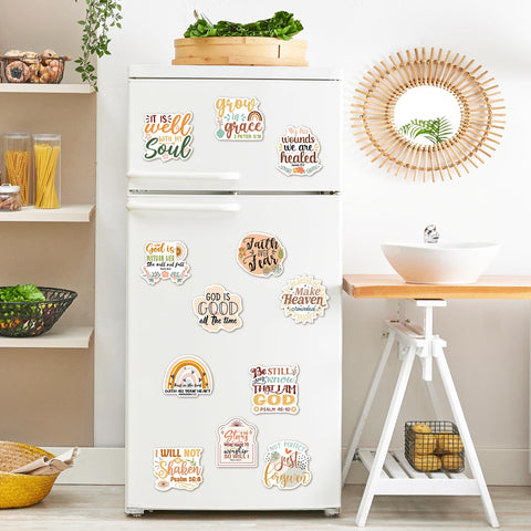 MENIFEND premium quality magnets resist fading while keeping important reminders handy.