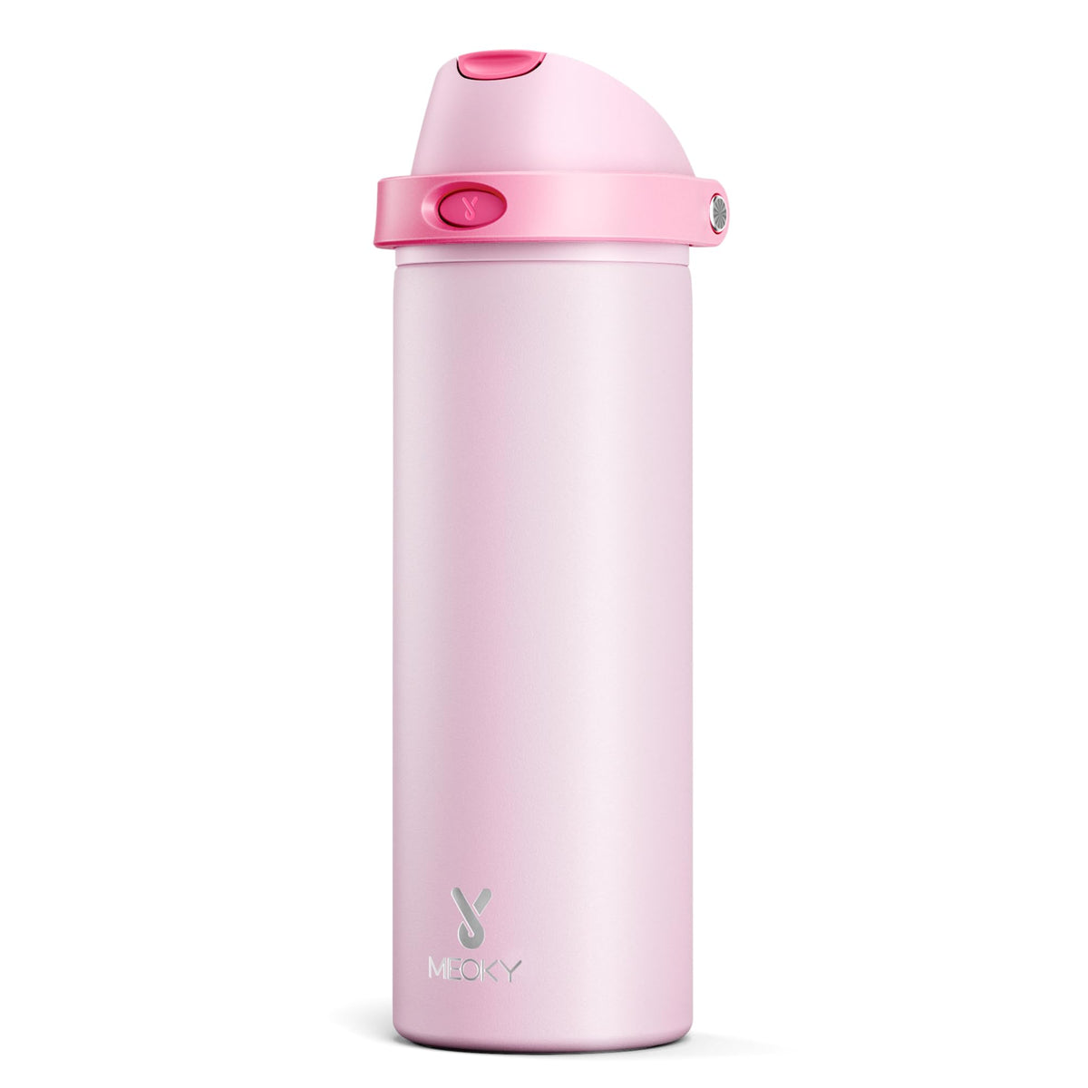 Meoky 24oz bottle with 2in1 lid for versatile sipping on the go