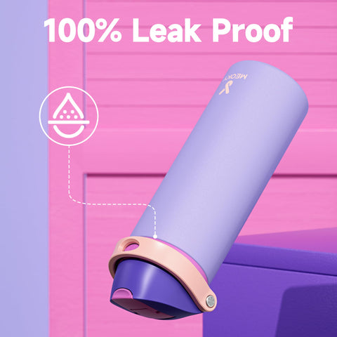 Meoky orchid bottle double-wall insulation keeps drinks cold