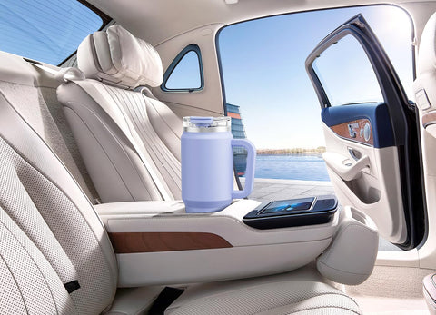 Meoky 32 oz capacity helps you stay hydrated during the day.