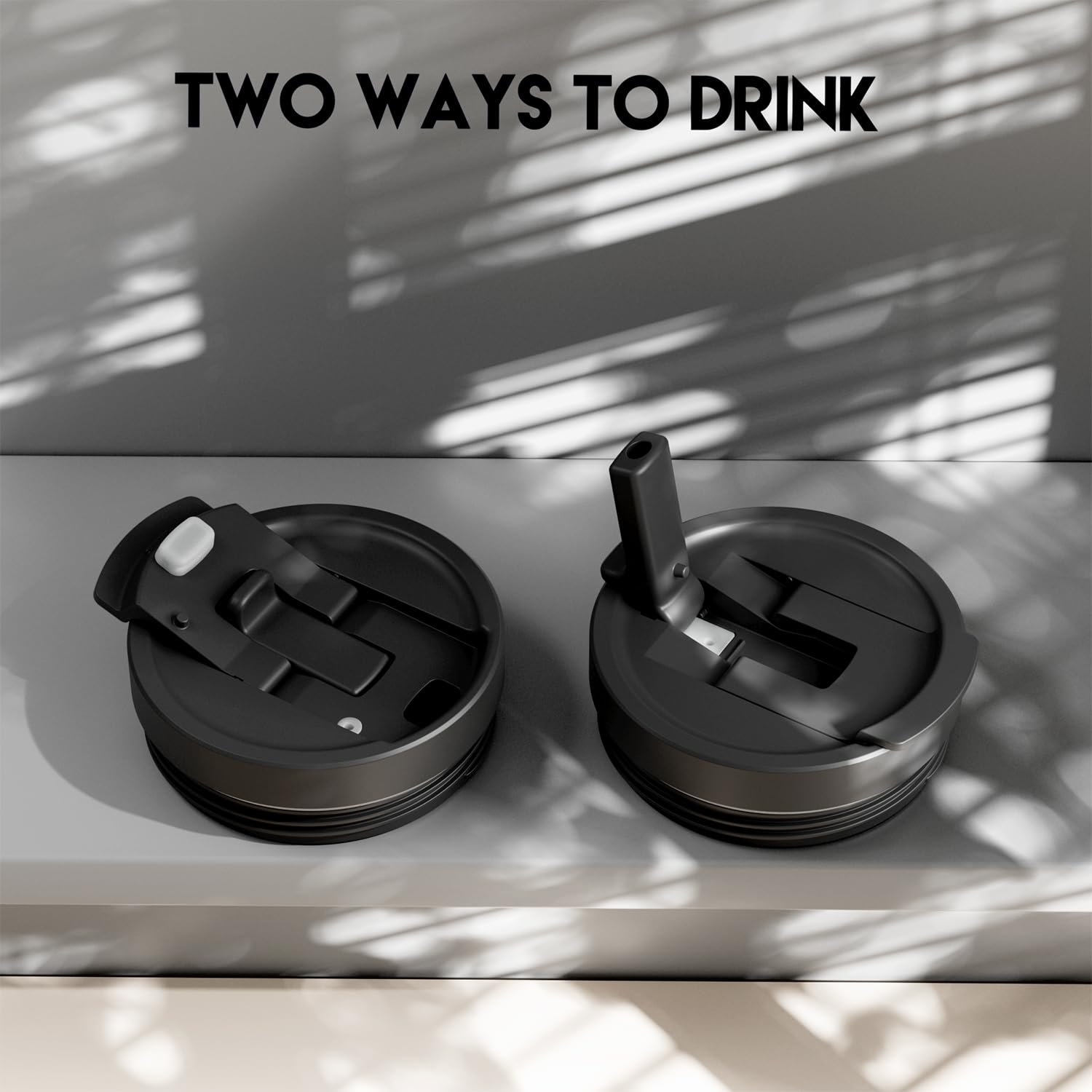 Meoky non-slip base helps prevent spills on desks and in cars.