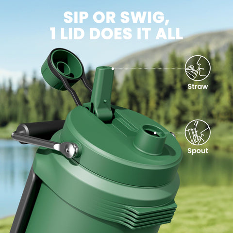Meoky insulated bottle with a spill-proof lid for reliable on-the-go use