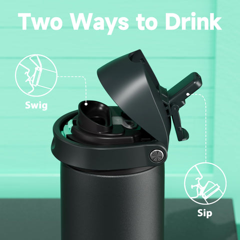 Meoky bottle leak-proof seal shown for secure carry on the go