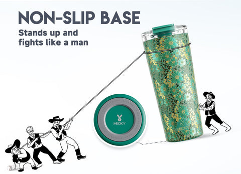 BPA-free Meoky mug preserves beverage quality and safety.