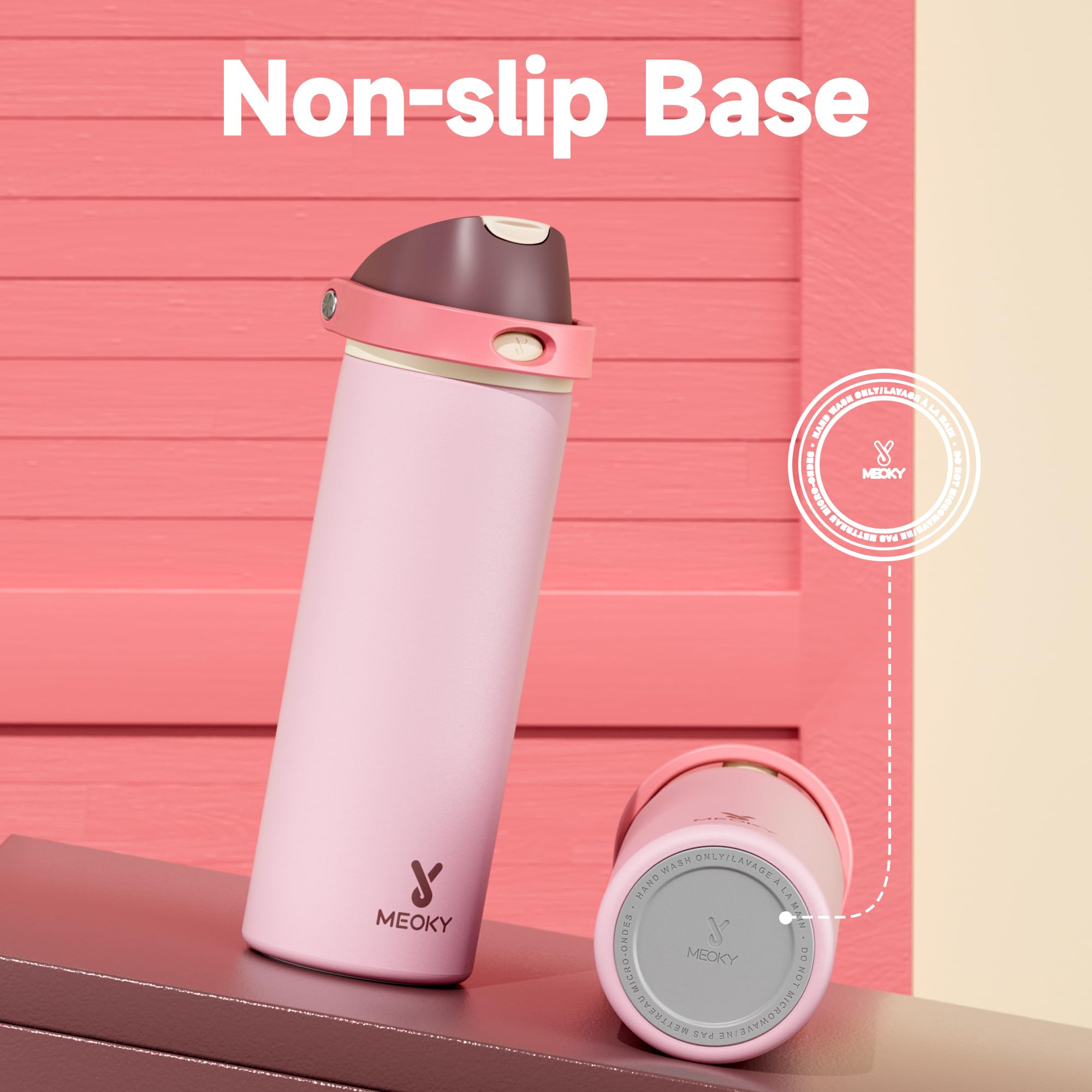 Dishwasher-safe lid simplifies maintenance after workouts and travel
