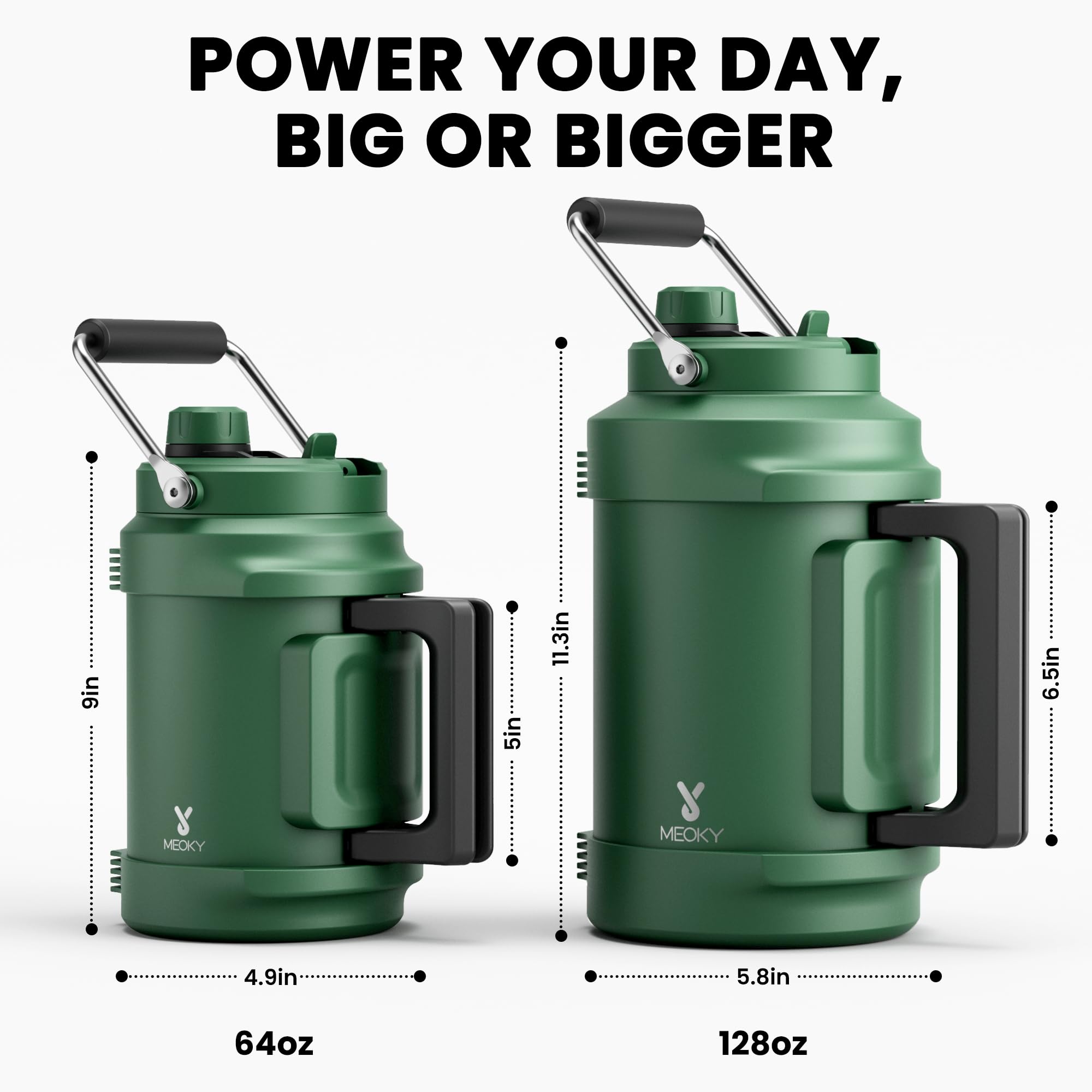 Meoky keeps beverages cold for up to 48 hours on outdoor trips.