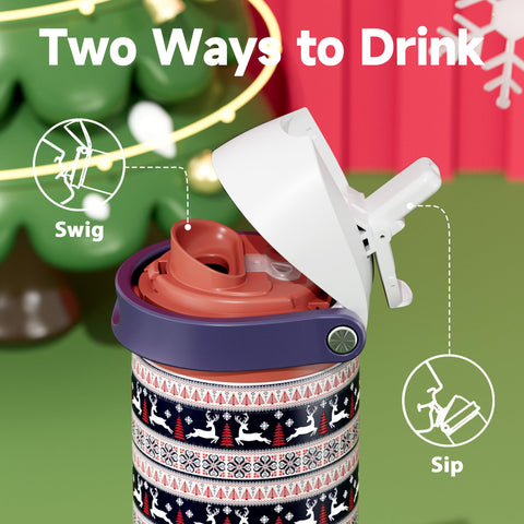 Meoky leak-proof seal and carry loop prevent spills during travel