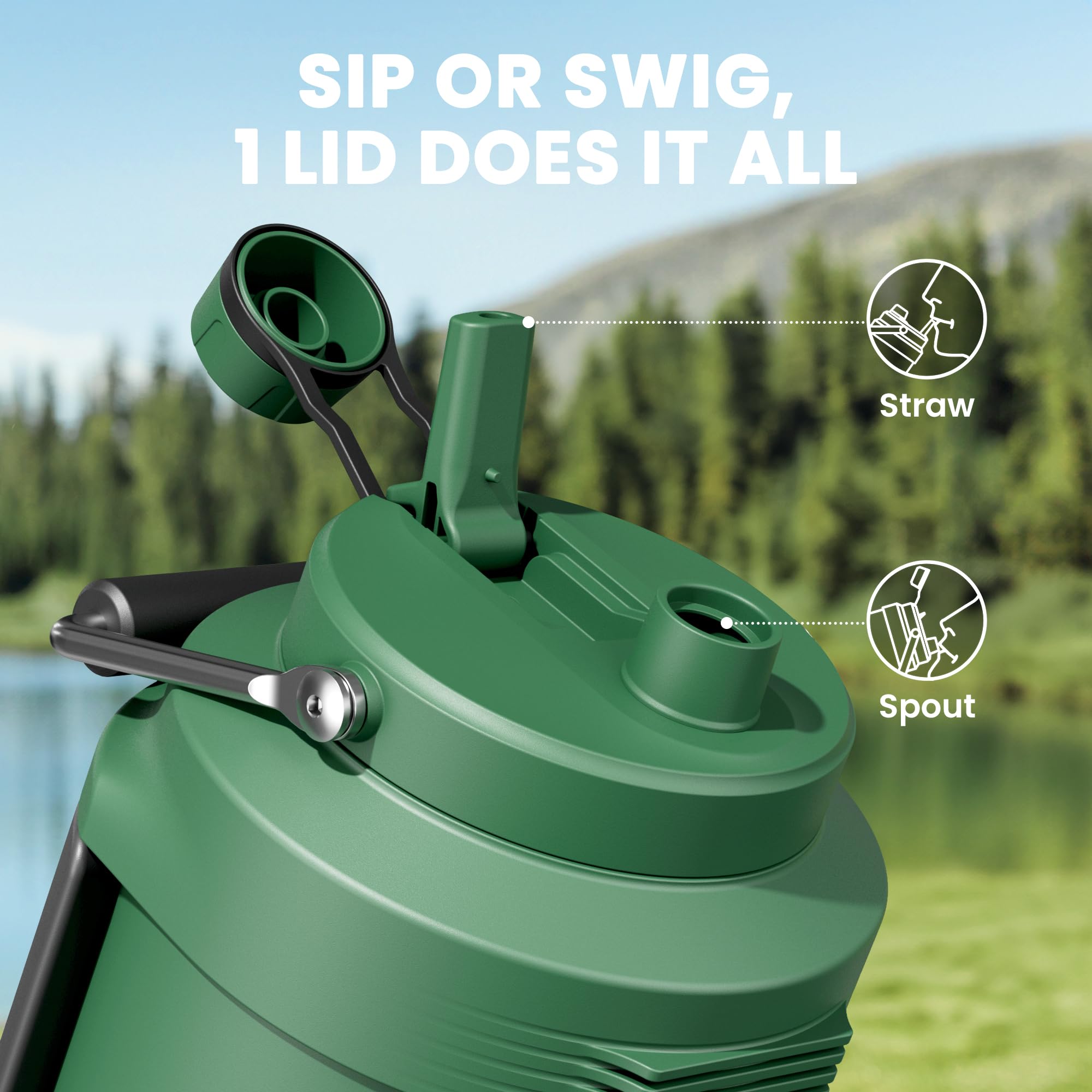 Meoky leakproof design keeps hydration sealed during rocky journeys.