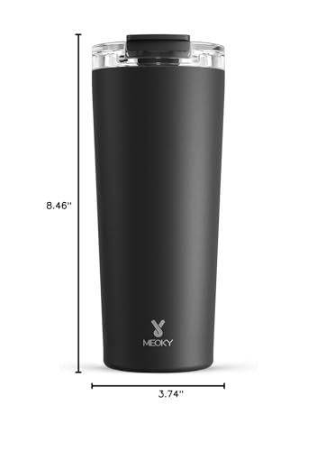 Meoky mug in car during everyday commutes and road trips.