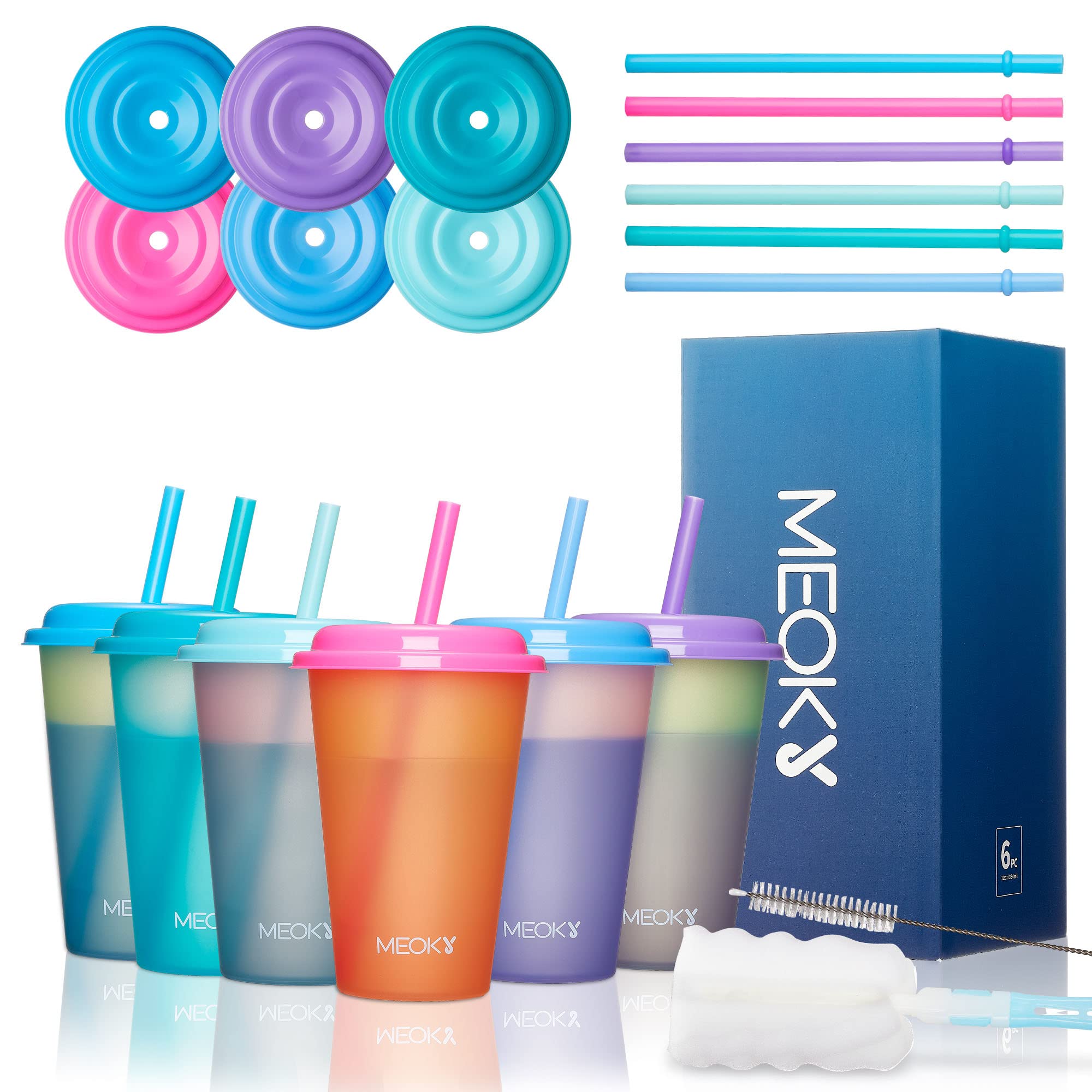 Meoky color-changing cups—perfect for photo-worthy summer moments.