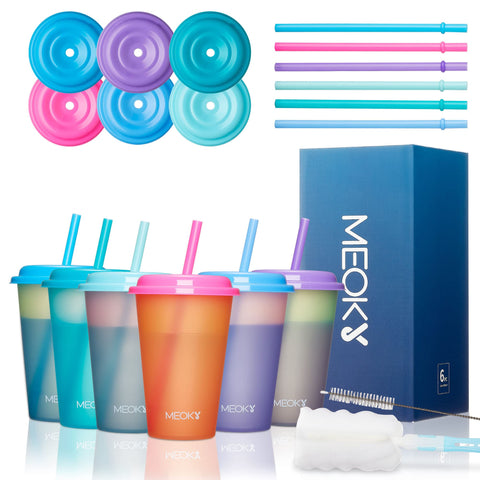 Meoky color-changing cups—perfect for photo-worthy summer moments.