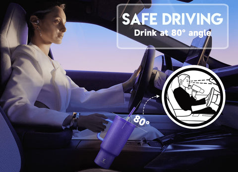 Meoky 40oz capacity reduces refill trips at home, office, or travel.