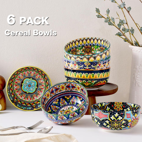 Meolibour 28oz bowls stackable for compact kitchen storage