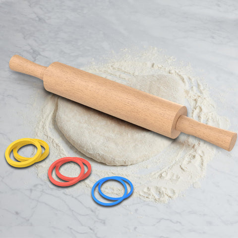 Mepple pin guide ring 1/6 inch for even doughs