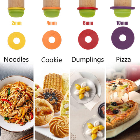 Mepple large silicone pastry mat for a smooth rolling surface