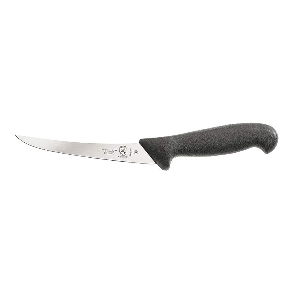 Mercer BPX curved boning knife, 5-9 inch, enables precise bone separation.