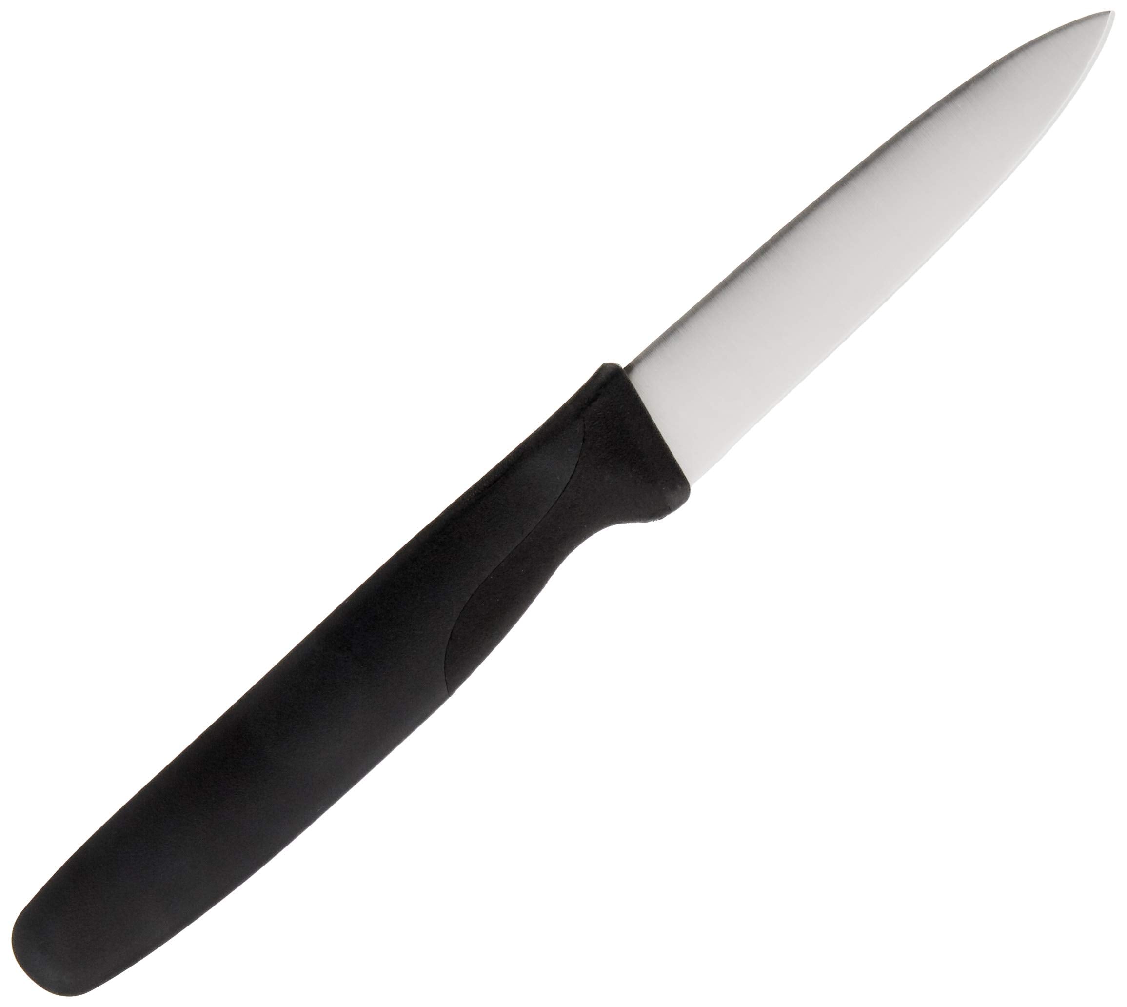 Mercer Culinary Millennia close-up shows the black ergonomic handle for a non-slip grip.