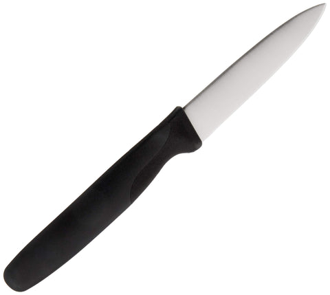 Mercer Culinary Millennia close-up shows the black ergonomic handle for a non-slip grip.