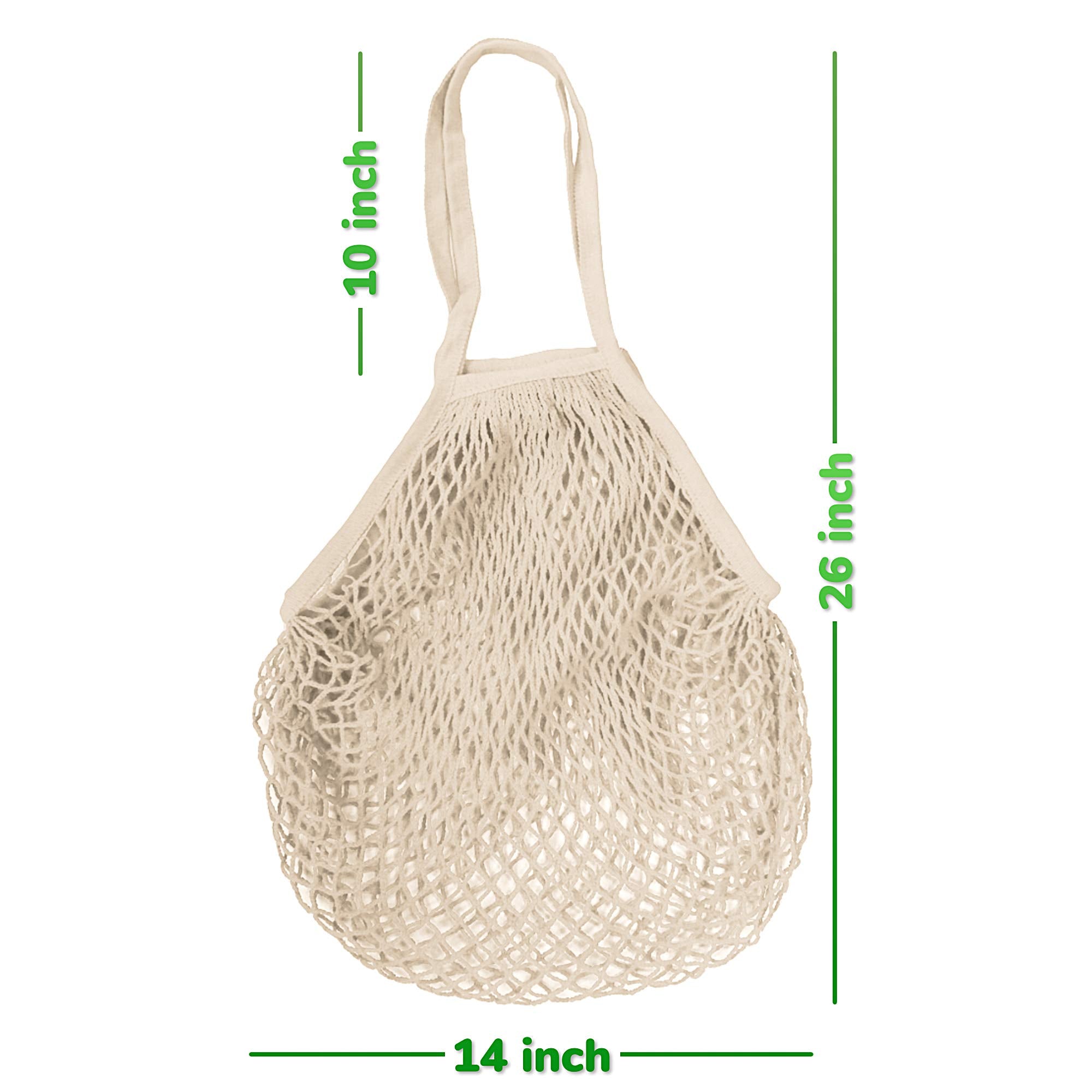 MERCURHOUSE mesh bag with transparent mesh for quick content checks.