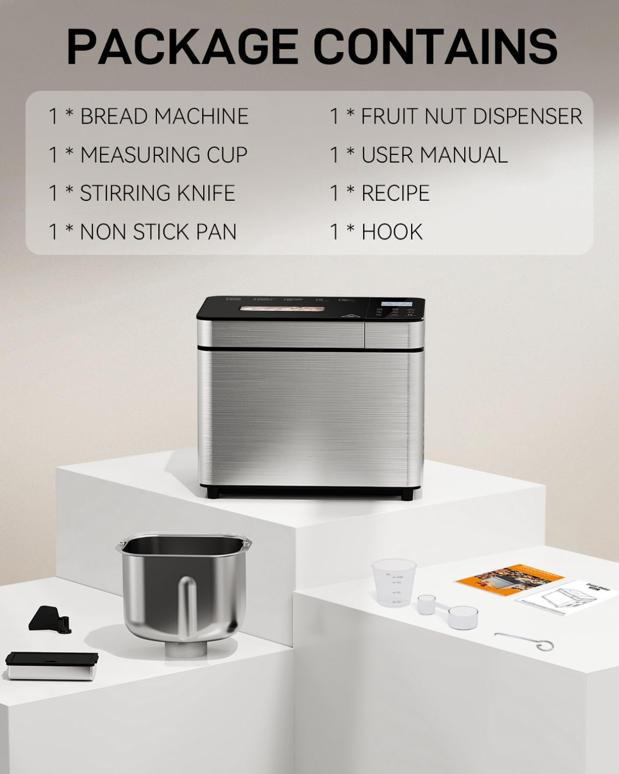MERIOR dishwasher-safe bucket streamlines post-bake cleanup.