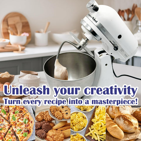Merisch anti-climb shield design keeps ingredients in the bowl