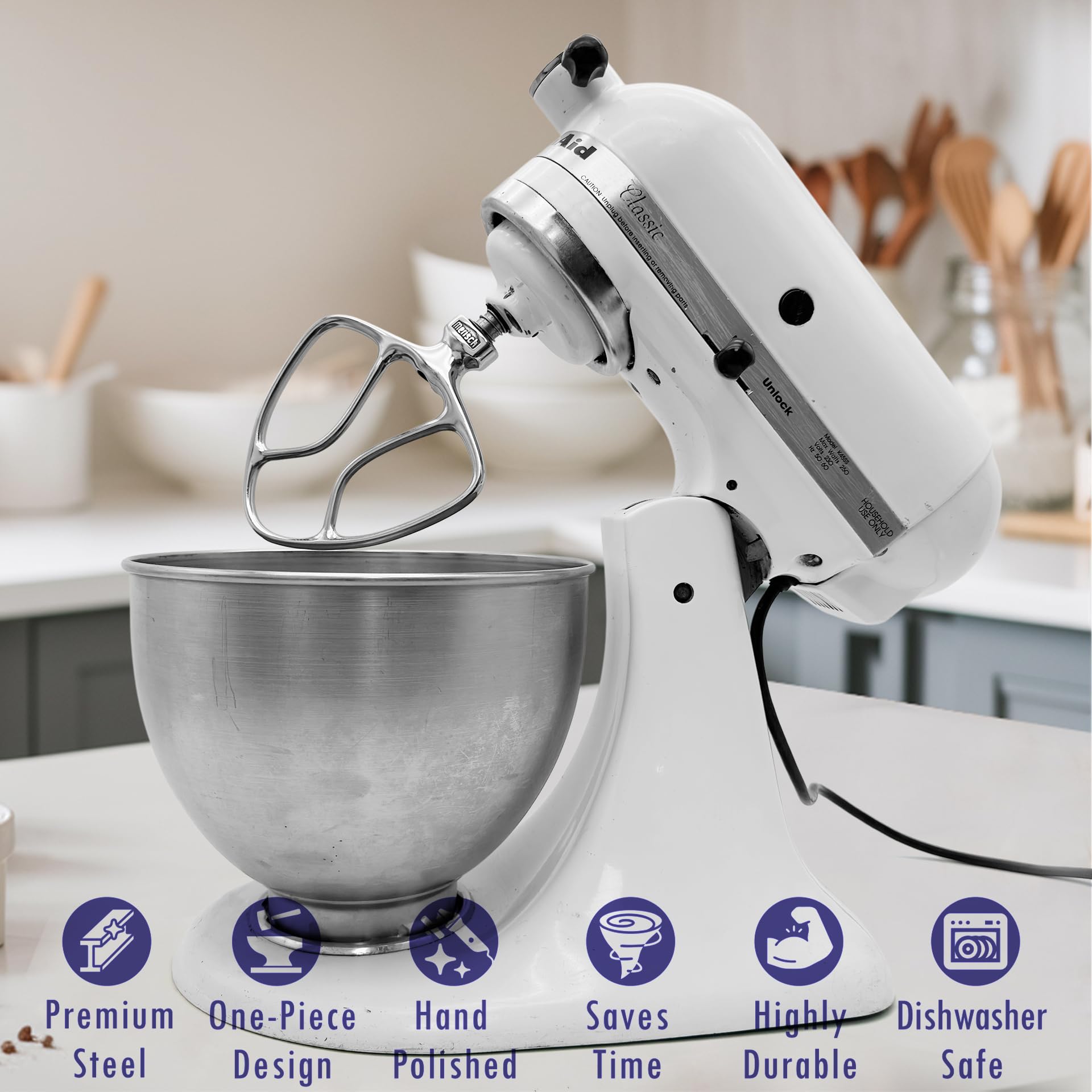 Merisch stable performance on tilt-head mixers for steady batches